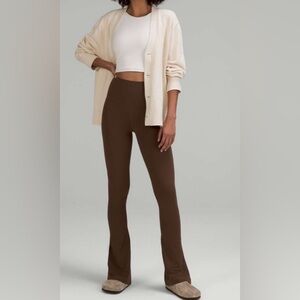 Lululemon Align High-Rise Mini Flare Pant 32", size 6, colour is Java